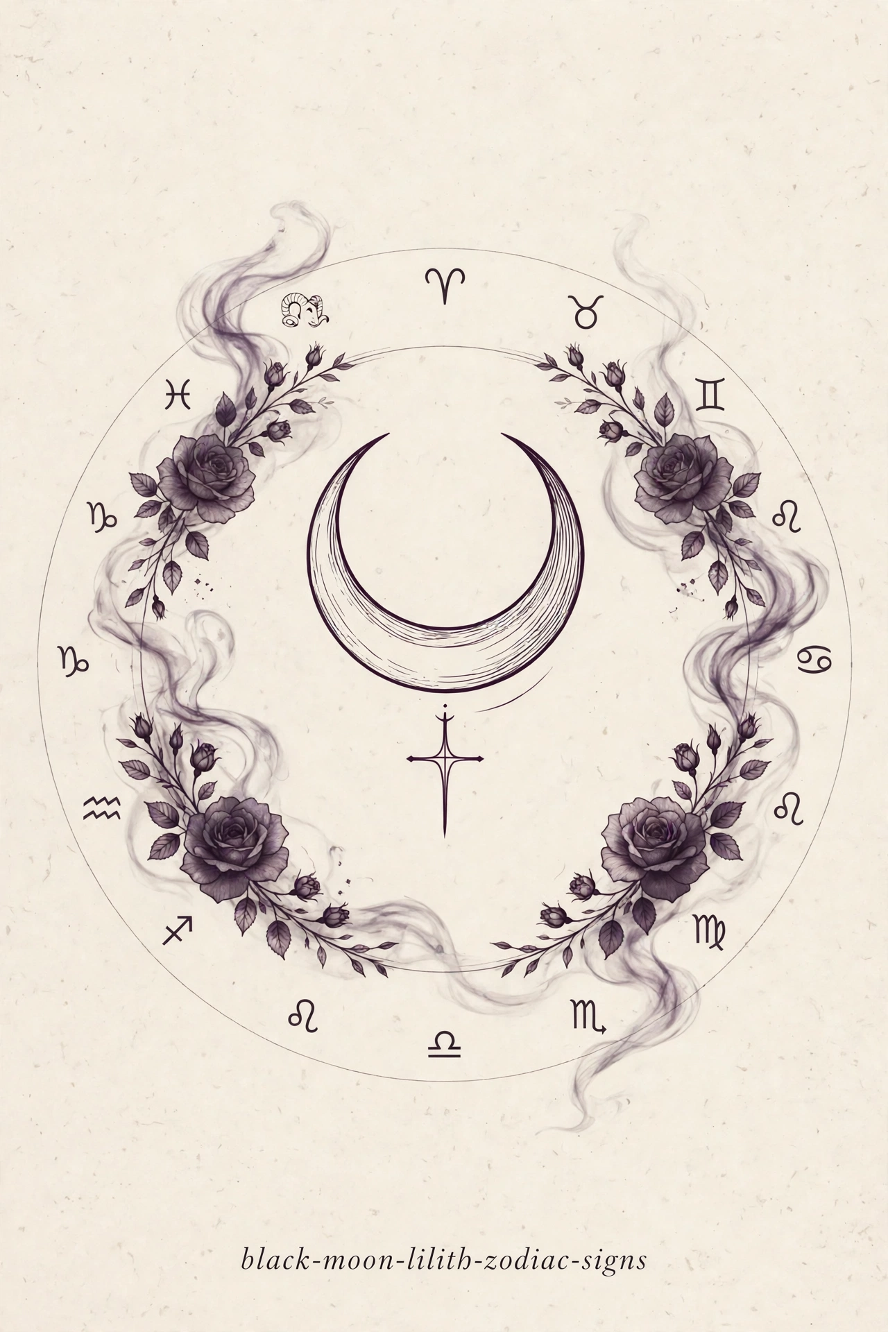 Lilith de la Lune Noire dans les Signes : Le Soi Réprimé dans les 12 Signes