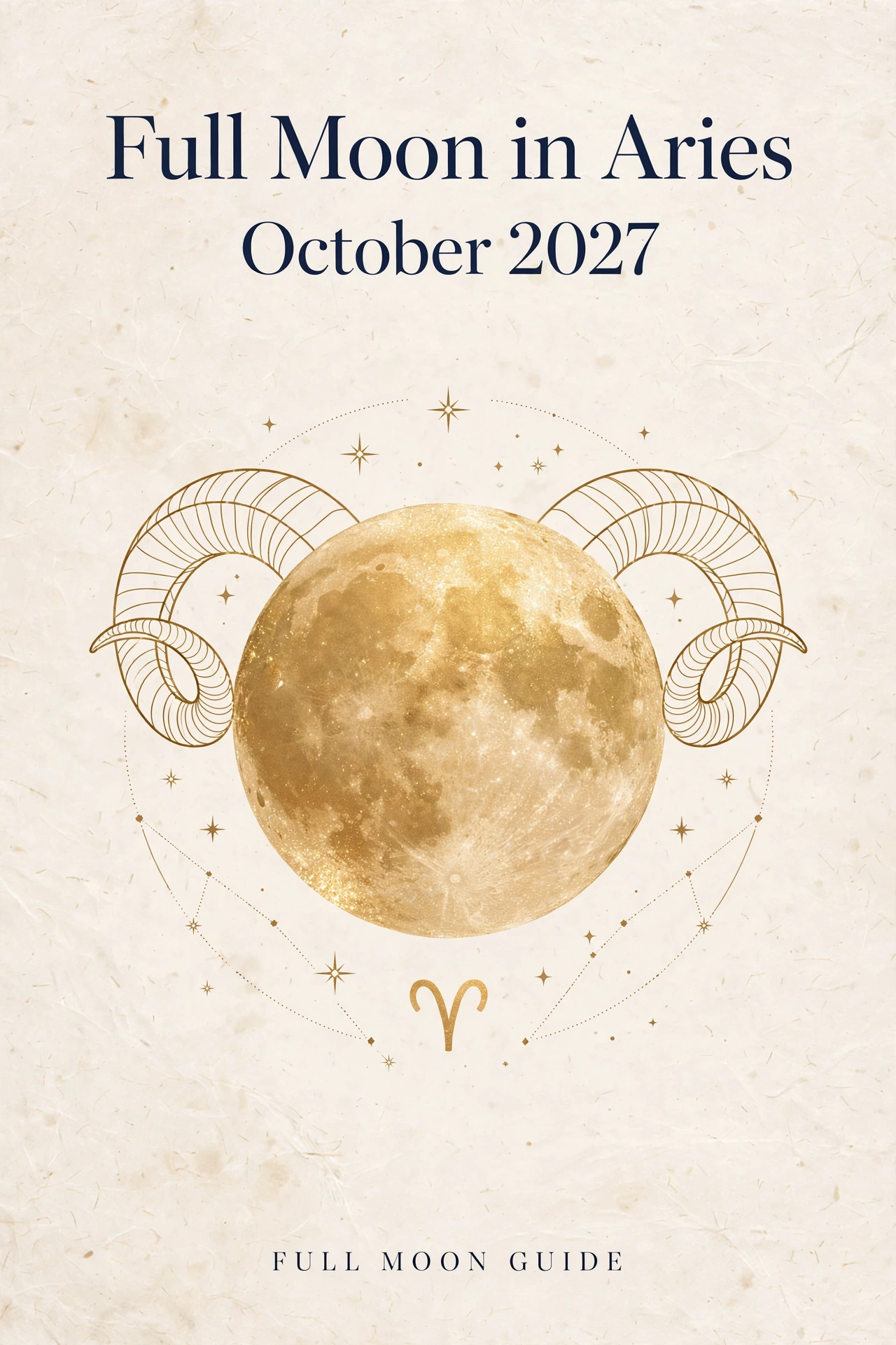 Ekim 2027 Dolunayı: Koç Burcunda