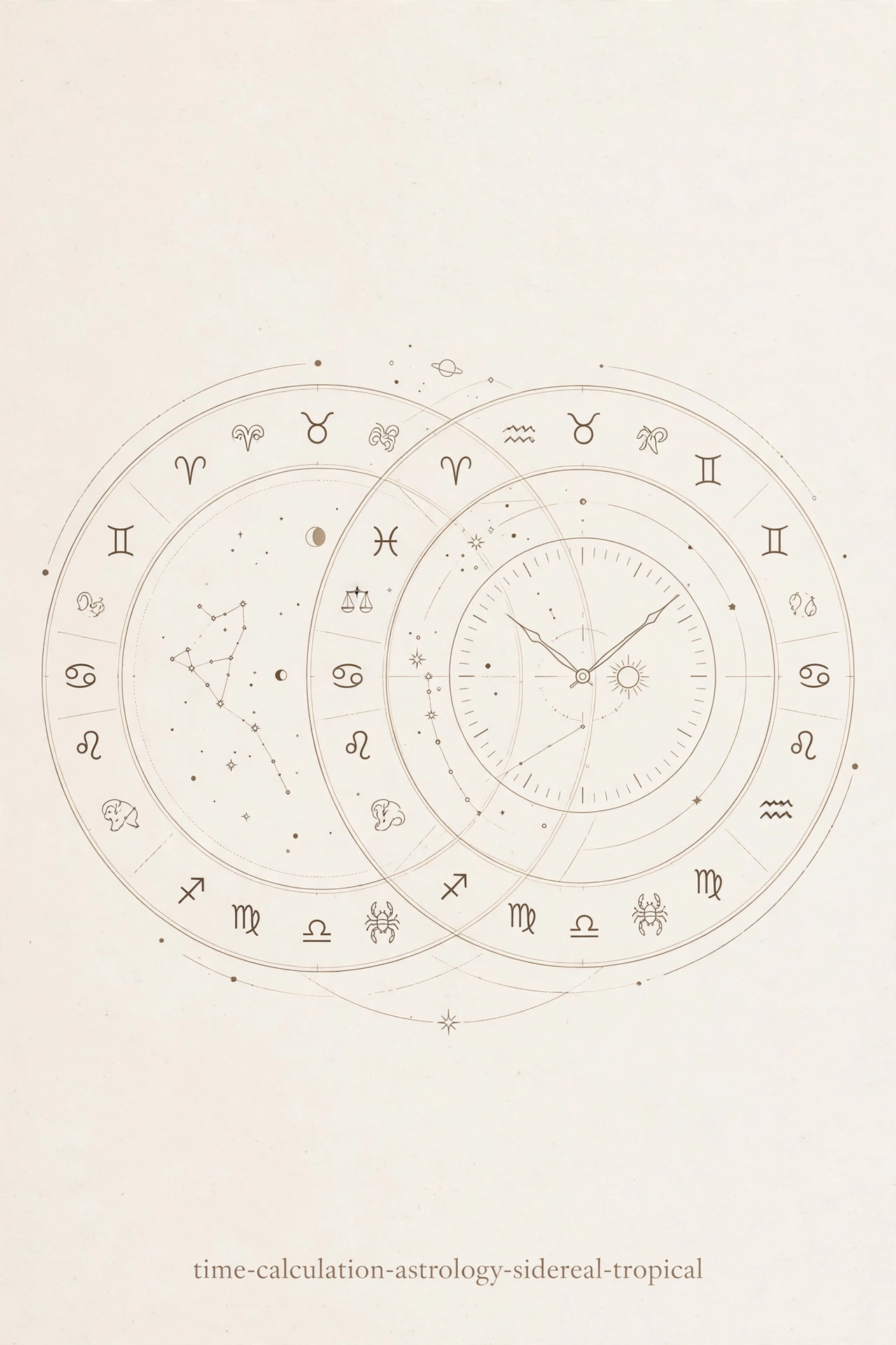 Astrolojide Zaman Hesaplama: Sidereal, Tropikal ve Yönlendirmeler