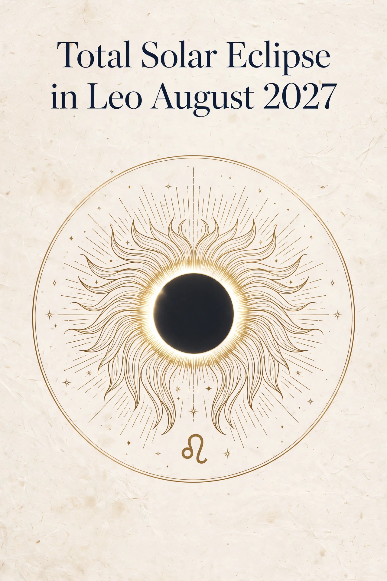2027年8月2日太阳食：狮子座的全面日食